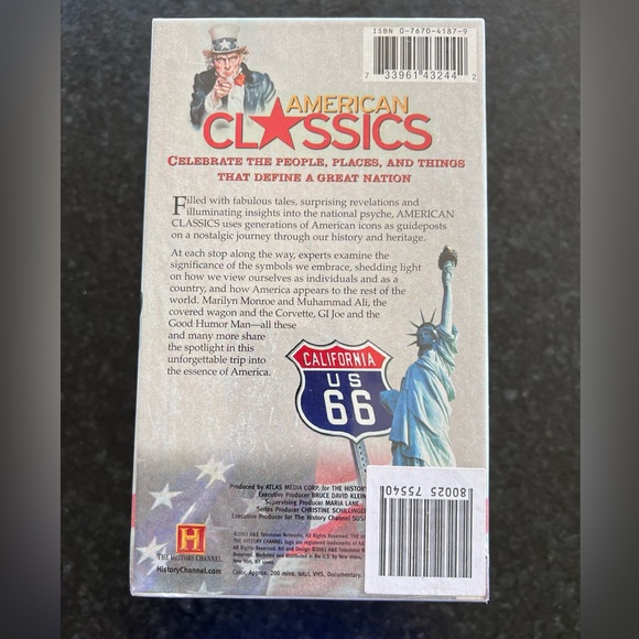 NWT Bundle 4pc AMERICAN Classics VHS Videos HISTORY Movies - Picture 5 of 5